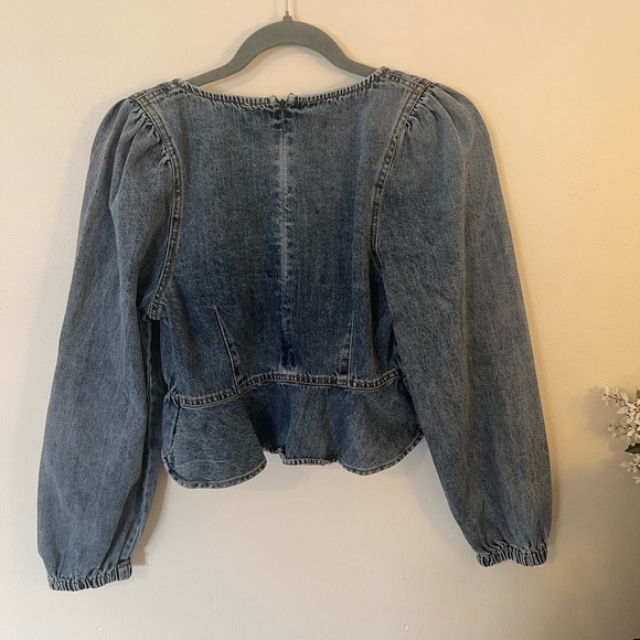 En saison emmie denim top - Picture 2 of 2